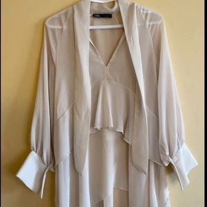 SALE! 🔴 Zara Blouse/ Mini Dress